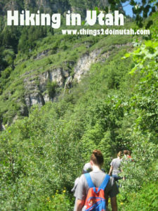 Hiking in Utah is a free activity