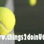 Playing tennis is a free family activity