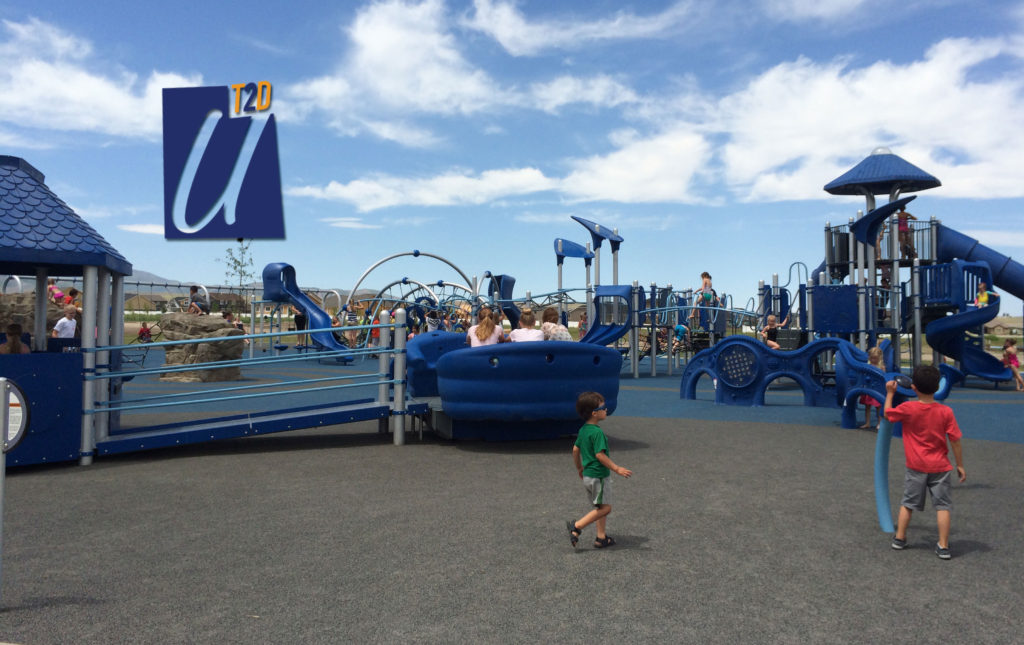 Play ground at ron wood park