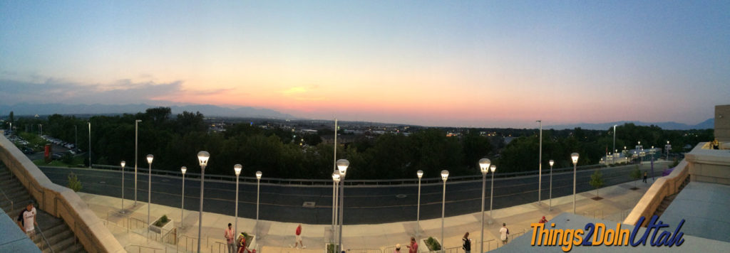 View from Rio Tinto Stadium during Real Salt Lake game