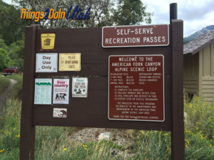 Alpine loop sign