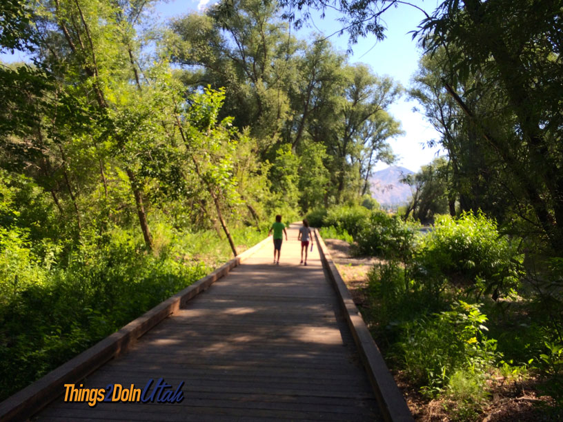 Rendezvous park walking trail logan utah