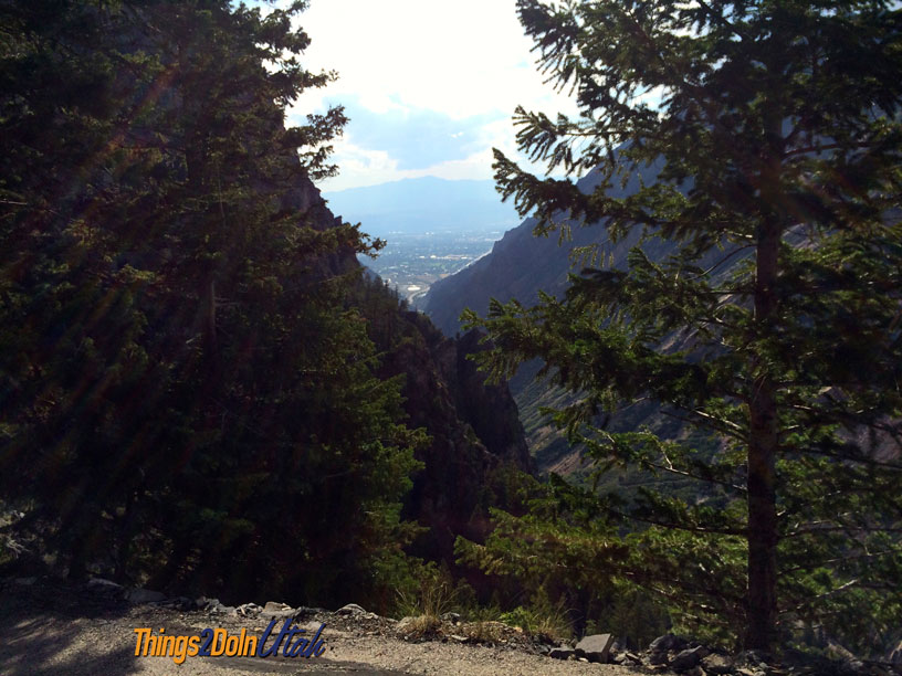 View from Timpanogos Cave