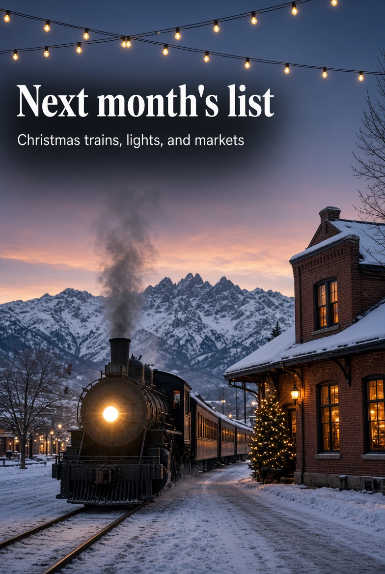 Christmas List Train in Utah - Heber Valley Railroad